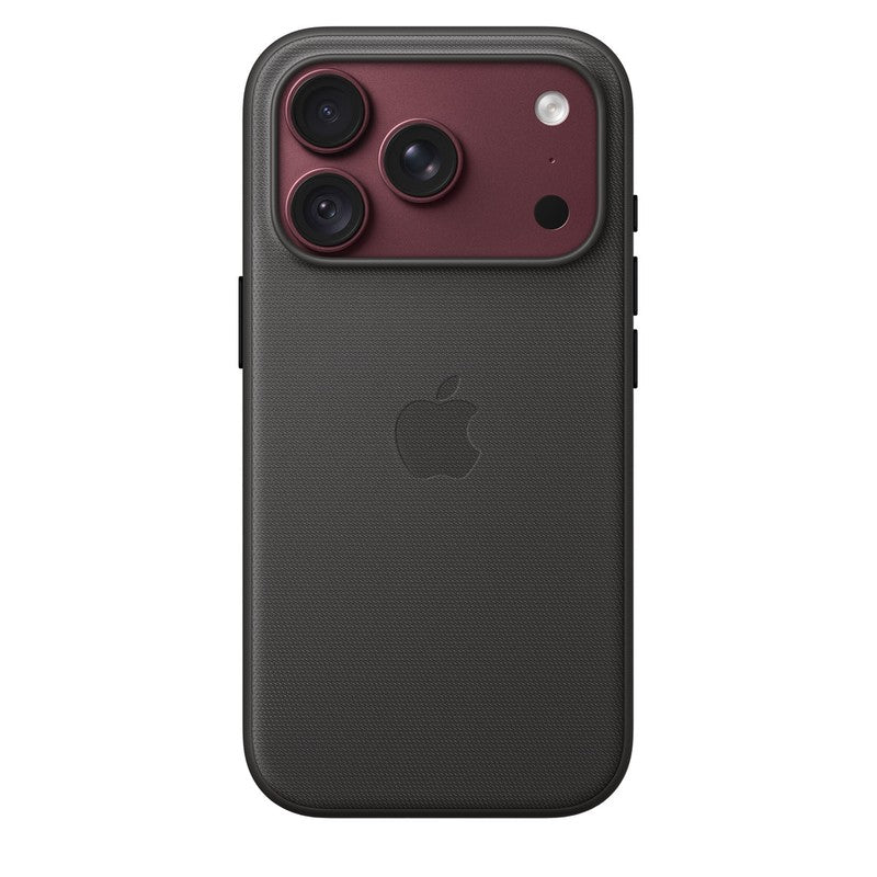 Custodia MagSafe in tessuto TechWoven per iPhone 18 Pro - Nero