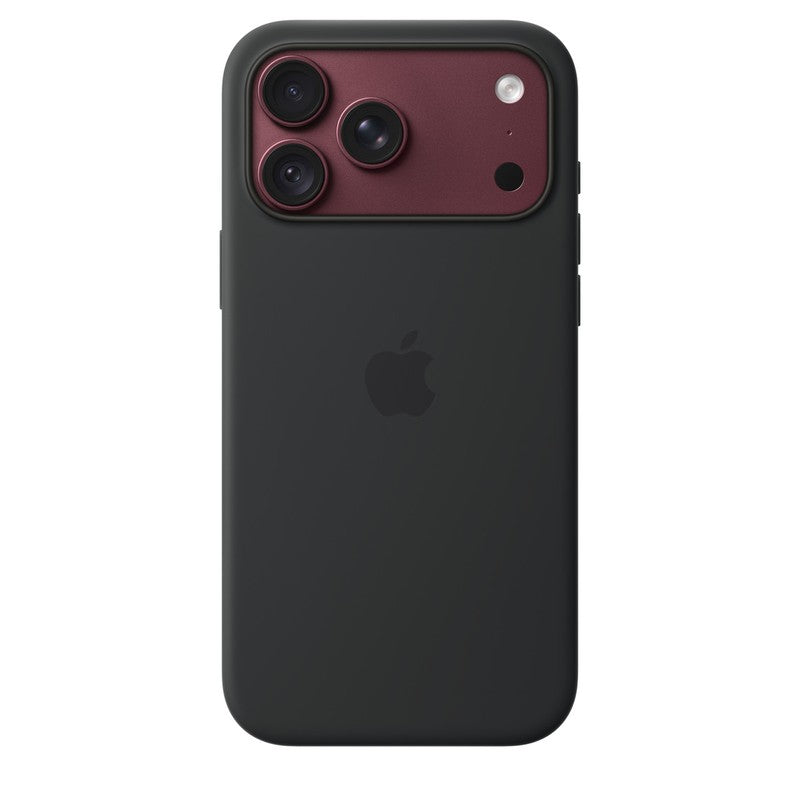 Custodia MagSafe in silicone per iPhone 18 Pro Max - Nero