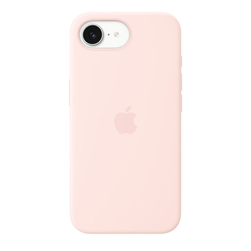 Custodia MagSafe in silicone per iPhone 17e - Rosa chiaro