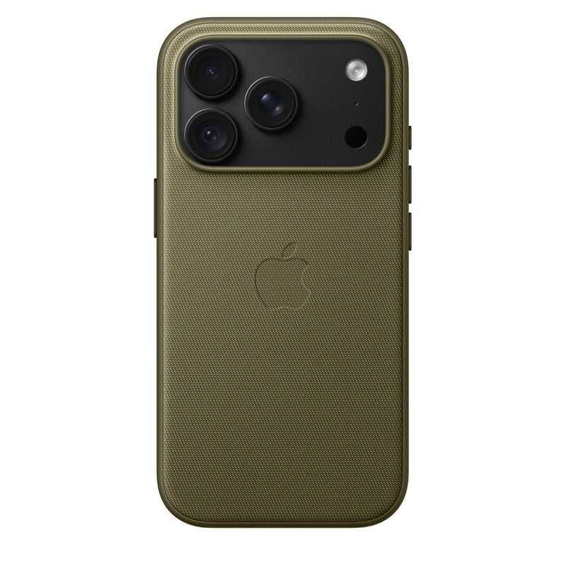 Custodia MagSafe in tessuto TechWoven per iPhone 18 Pro - Oliva