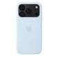 Custodia MagSafe in silicone per iPhone 18 Pro - Celeste vivace