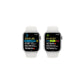 Apple Watch Series 8 GPS + Cellular 41mm - Cassa in alluminio argento con cinturino Sport bianco