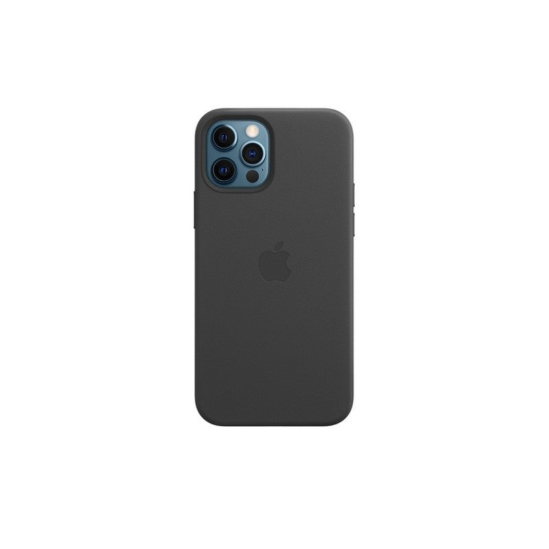 Custodia MagSafe in pelle per iPhone 12 / 12 Pro - Nero