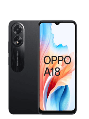 OPPO A18 128GB 4GB RAM 6.56" GLOWING BLACK ITALY