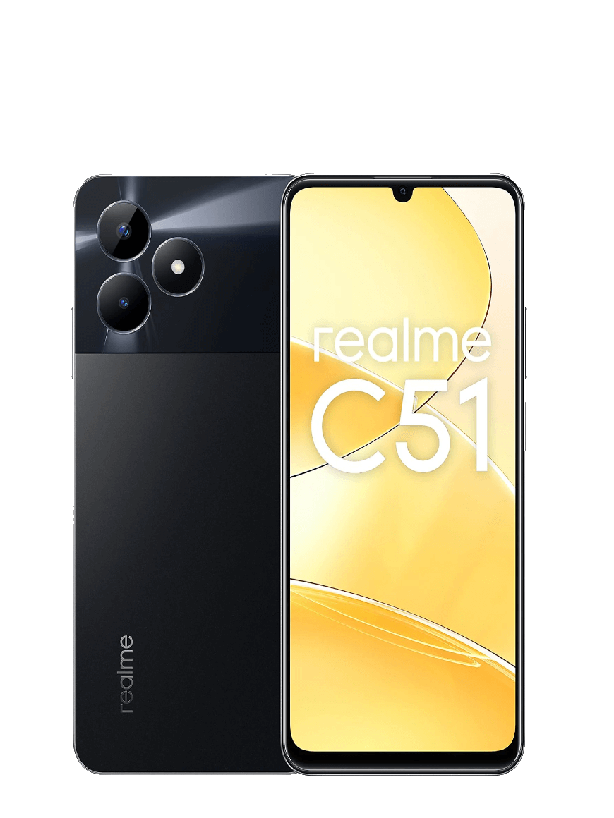 REALME C51 128GB 4GB RAM DUAL SIM BLACK ITALY