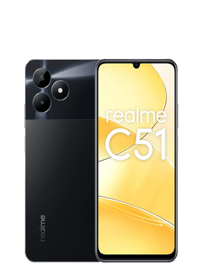 REALME C51 128GB 4GB RAM DUAL SIM BLACK ITALY