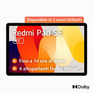 TABLET REDMI PAD SE 128GB 4GB WIFI LAVENDER PURPLE