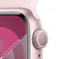 APPLE WATCH SERIES 9 GPS 41MM PINK ALUMINIUM CASE WITH LIGHT PINK SPORT BAND - S/M