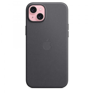 IPHONE 15 PLUS FINEWOVEN CASE WITH MAGSAFE - BLACK