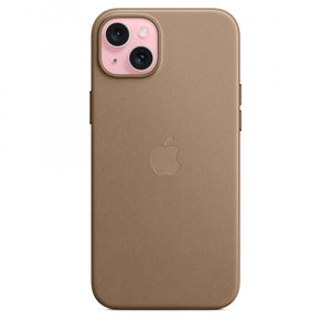Custodia in Tessuto FireWoven per iPhone 15 Plus con MagSafe - Tortora