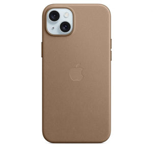 Custodia in Tessuto FireWoven per iPhone 15 Plus con MagSafe - Tortora