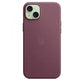 Custodia in Tessuto Firewoven per iPhone 15 Plus con MagSafe - Bordeaux