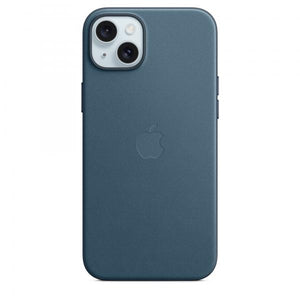 Custodia in Tessuto Firewoven per iPhone 15 Plus con MagSafe - Blu Pacifico