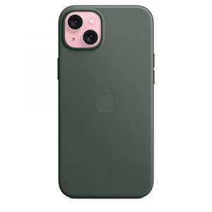 IPHONE 15 PLUS FINEWOVEN CASE WITH MAGSAFE - EVERGREEN