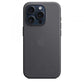 Custodia in Tessuto Firewoven per iPhone 15 Pro con MagSafe - Nero