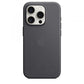 Custodia in Tessuto Firewoven per iPhone 15 Pro con MagSafe - Nero