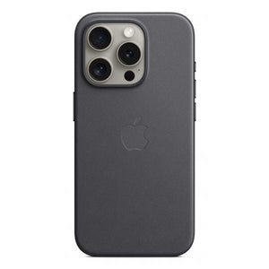 Custodia in Tessuto Firewoven per iPhone 15 Pro con MagSafe - Nero