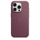 IPHONE 15 PRO FINEWOVEN CASE WITH MAGSAFE - MULBERRY