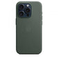 Custodia in Tessuto Firewoven per iPhone 15 Pro con MagSafe - Verde