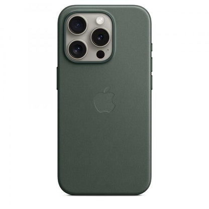 Custodia in Tessuto Firewoven per iPhone 15 Pro con MagSafe - Verde