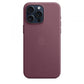 IPHONE 15 PRO MAX FINEWOVEN CASE WITH MAGSAFE - MULBERRY