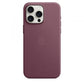 IPHONE 15 PRO MAX FINEWOVEN CASE WITH MAGSAFE - MULBERRY