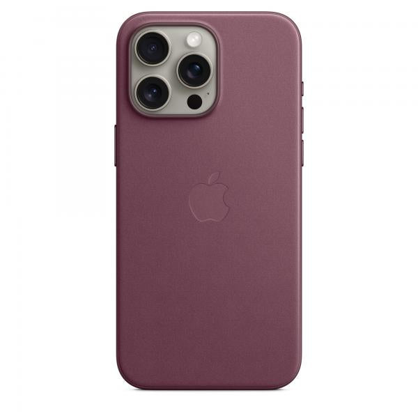 Custodia in Tessuto per iPhone 15 Pro Max con MagSafe - Bordeaux