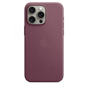 Custodia in Tessuto per iPhone 15 Pro Max con MagSafe - Bordeaux
