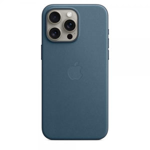 Custodia in Tessuto per iPhone 15 Pro Max con MagSafe - Blu Pacifico