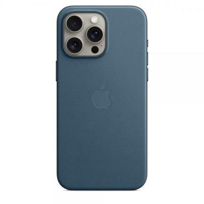 IPHONE 15 PRO MAX FINEWOVEN CASE WITH MAGSAFE - PACIFIC BLUE