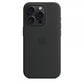 Custodia in Silicone per iPhone 15 Pro con MagSafe - Nera