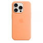 Custodia in Silicone per iPhone 15 Pro con MagSafe - Sorbetto all'arancia