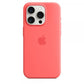 IPHONE 15 PRO SILICONE CASE WITH MAGSAFE - GUAVA