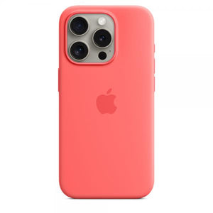 Custodia in Silicone per iPhone 15 Pro con MagSafe - Guava