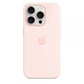 IPHONE 15 PRO SILICONE CASE WITH MAGSAFE - LIGHT PINK