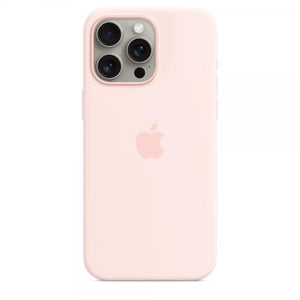 IPHONE 15 PRO MAX SILICONE CASE WITH MAGSAFE - LIGHT PINK