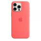 IPHONE 15 PRO MAX SILICONE CASE WITH MAGSAFE - GUAVA