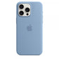 IPHONE 15 PRO MAX SILICONE CASE WITH MAGSAFE - WINTER BLUE