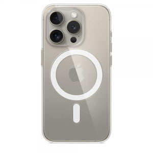 Custodia Trasparente per iPhone 15 Pro con MagSafe