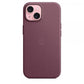 Custodia in Tessuto Finewoven per iPhone 15 con MagSafe - Bordeaux