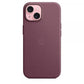 Custodia in Tessuto Finewoven per iPhone 15 con MagSafe - Bordeaux