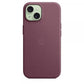 IPHONE 15 FINEWOVEN CASE WITH MAGSAFE - MULBERRY