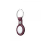 AirTag Firewoven Key Ring \\ Mulberry