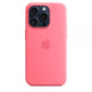 Custodia in Silicone per iPhone 15 Pro con MagSafe - Rosa