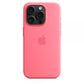 Custodia in Silicone per iPhone 15 Pro con MagSafe - Rosa