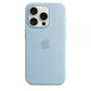 Custodia in Silicone per iPhone 15 Pro con MagSafe - Blu Chiaro
