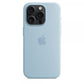 Custodia in Silicone per iPhone 15 Pro con MagSafe - Blu Chiaro