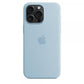 Custodia in Silicone per iPhone 15 Pro Max con MagSafe - Blu Chiaro