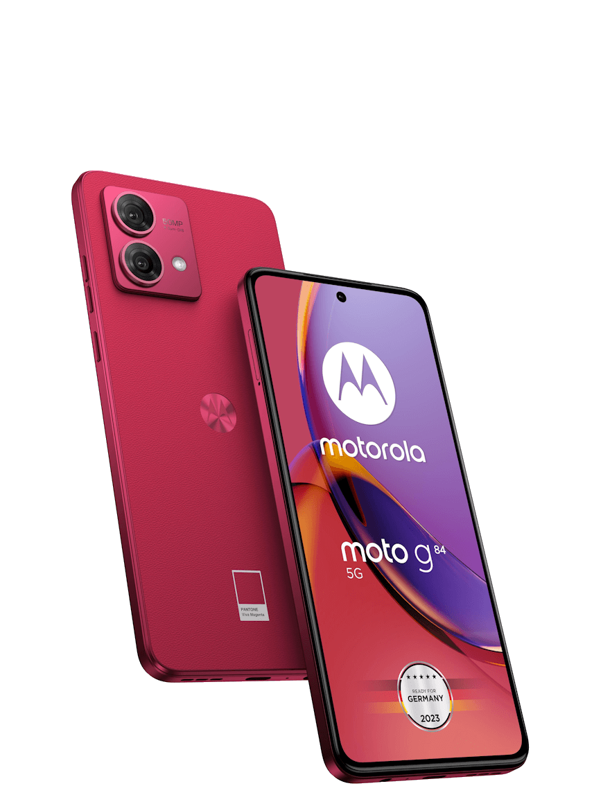 MOTOROLA G84 256GB 8GB RAM 5G VIVA MAGENTA ITALY