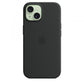 Custodia in Silicone per iPhone 15 con MagSafe - Nero